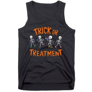 Trick Or Treatment Pt Physical Therapy Therapist Halloween Tank Top