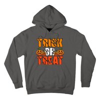 Trick Or Treat Halloween Festive Pumpkin Hoodie