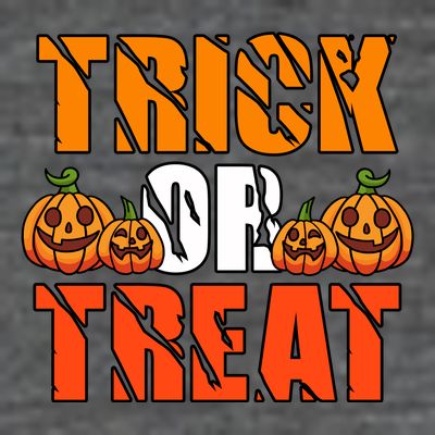 Trick Or Treat Halloween Festive Pumpkin T-Shirt
