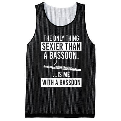 The Only Thing Sexier Than A Bassoon Is Me With A Bassoon Mesh Reversible Basketball Jersey Tank