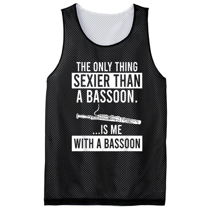 The Only Thing Sexier Than A Bassoon Is Me With A Bassoon Mesh Reversible Basketball Jersey Tank