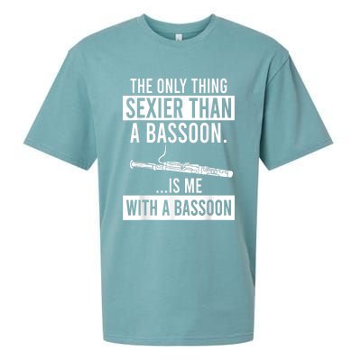 The Only Thing Sexier Than A Bassoon Is Me With A Bassoon Sueded Cloud Jersey T-Shirt