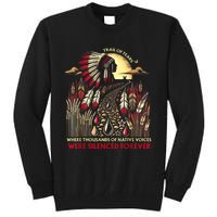 Trail Of Tears Where Thousands Of Native Voices Were Tall Sweatshirt