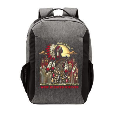 Trail Of Tears Where Thousands Of Native Voices Were Vector Backpack