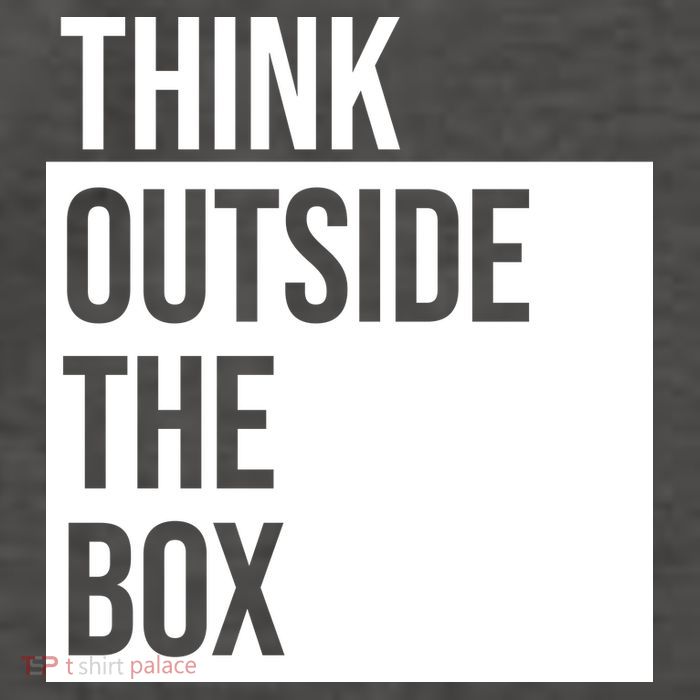 Think Outside The Box Vector Backpack