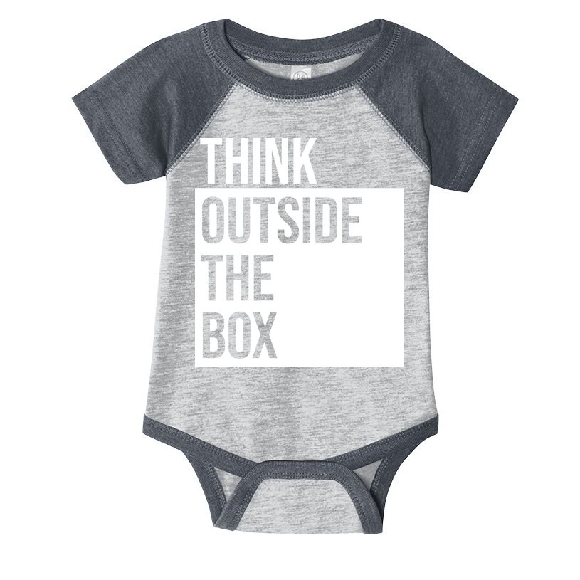 Think Outside The Box Infant Baby Jersey Bodysuit