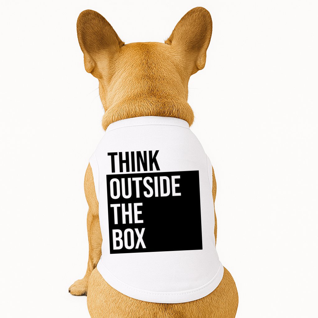 Think Outside The Box Doggie Tank