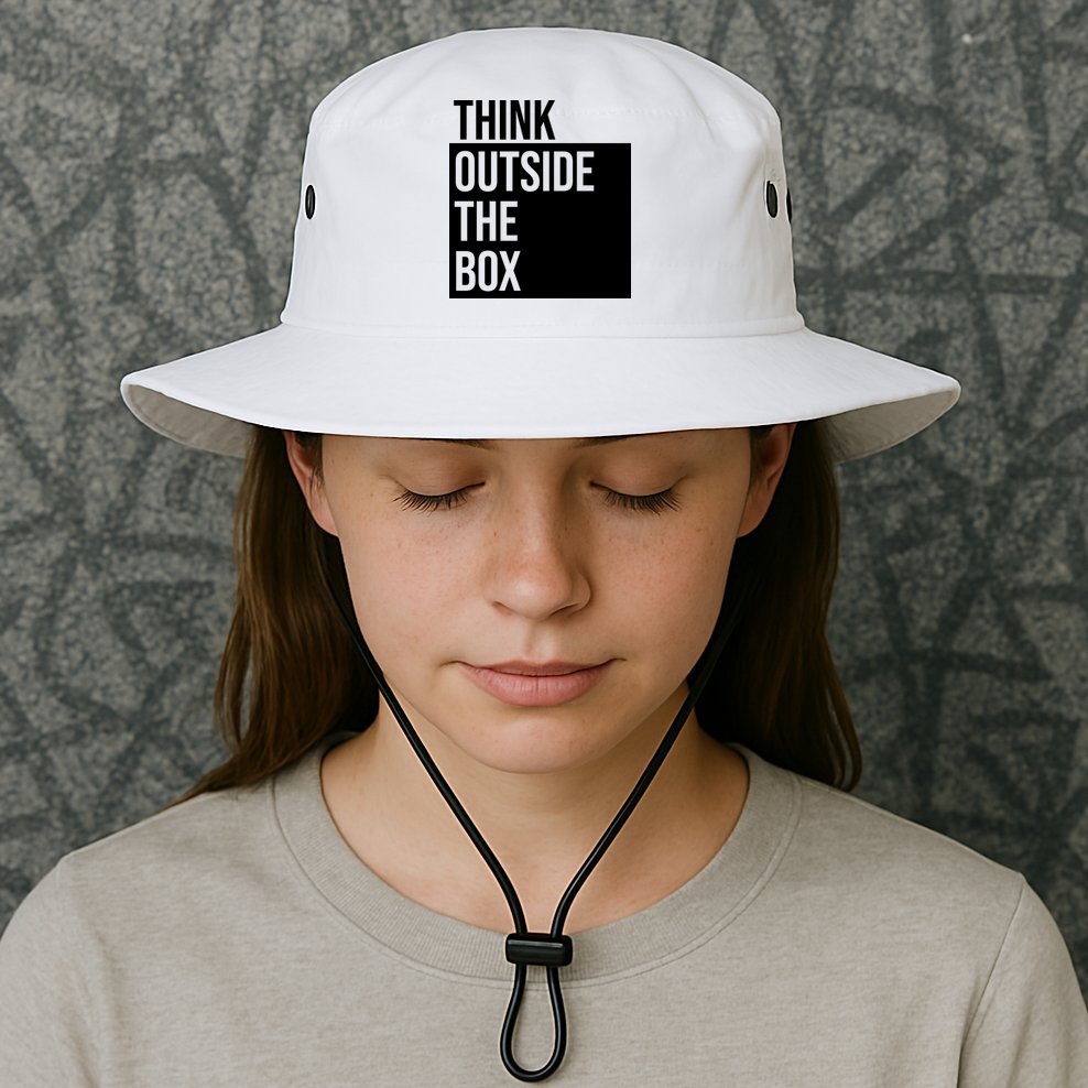Think Outside The Box Bucket Hat