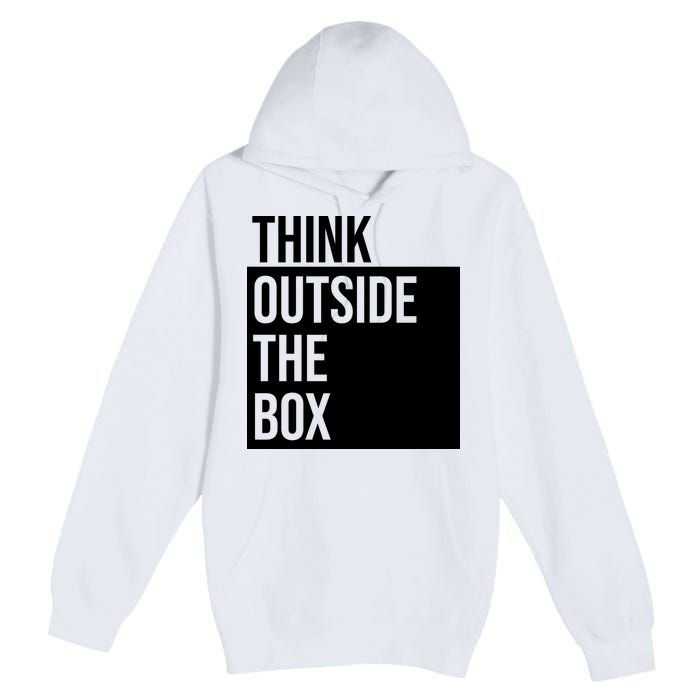 Think Outside The Box Premium Pullover Hoodie