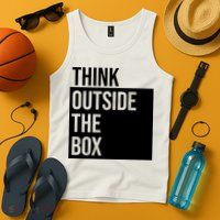 Think Outside The Box Tank Top