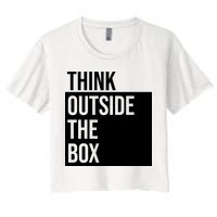 Think Outside The Box Crop Top