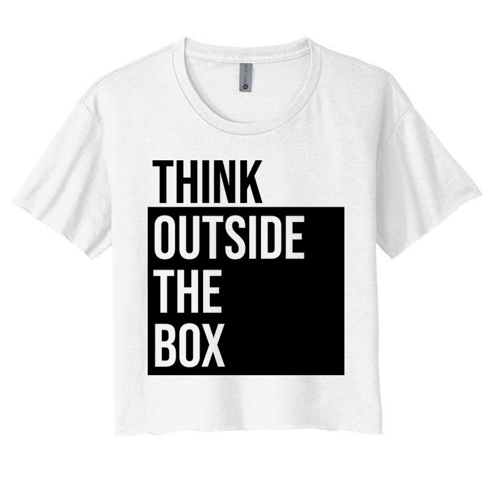 Think Outside The Box Crop Top