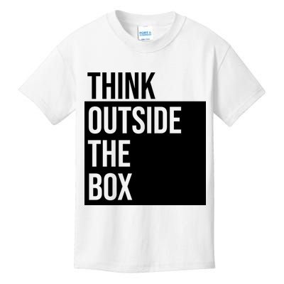 Think Outside The Box Kids T-Shirt
