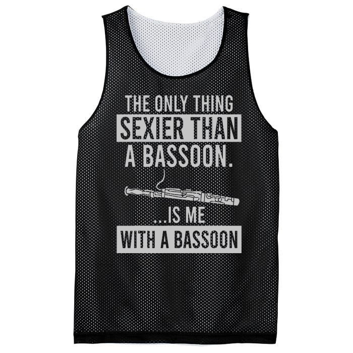 The Only Thing Sexier Than A Bassoon Is Me With A Bassoon Mesh Reversible Basketball Jersey Tank