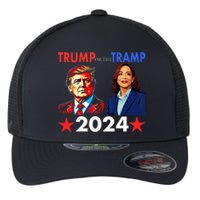 Trump Or The Tramp 2024 Vote For Trump Trump Vance 2024 Flexfit Unipanel Trucker Cap