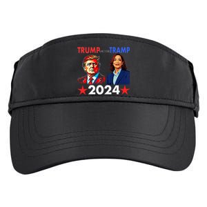 Trump Or The Tramp 2024 Vote For Trump Trump Vance 2024 Adult Drive Performance Visor