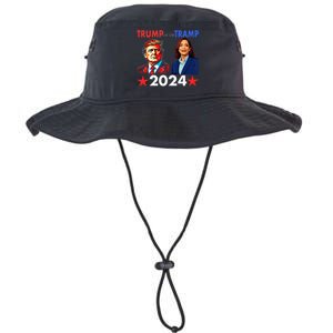 Trump Or The Tramp 2024 Vote For Trump Trump Vance 2024 Legacy Cool Fit Booney Bucket Hat