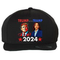 Trump Or The Tramp 2024 Vote For Trump Trump Vance 2024 Wool Snapback Cap