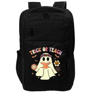 Trick Or Teach Funny Teacher Halloween Shirts Wo Costume Impact Tech Backpack