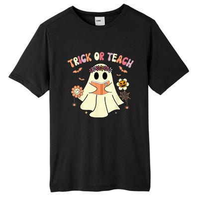 Trick Or Teach Funny Teacher Halloween Shirts Wo Costume Tall Fusion ChromaSoft Performance T-Shirt