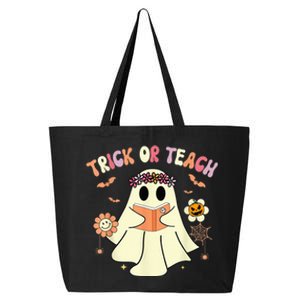 Trick Or Teach Funny Teacher Halloween Shirts Wo Costume 25L Jumbo Tote