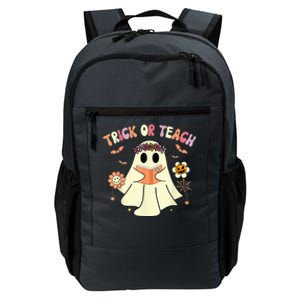 Trick Or Teach Funny Teacher Halloween Shirts Wo Costume Daily Commute Backpack