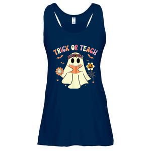 Trick Or Teach Funny Teacher Halloween Shirts Wo Costume Ladies Essential Flowy Tank