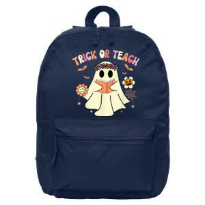 Trick Or Teach Funny Teacher Halloween Shirts Wo Costume 16 in Basic Backpack