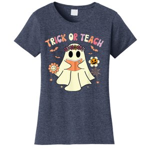 Trick Or Teach Funny Teacher Halloween Shirts Wo Costume Women's T-Shirt