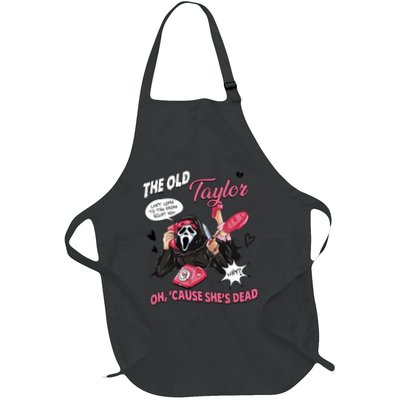 The Old TS Cant Come To The Phone Right Now Funny Halloween Ghostface Apron