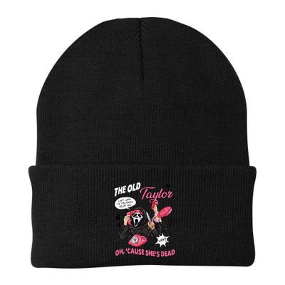 The Old TS Cant Come To The Phone Right Now Funny Halloween Ghostface Beanie