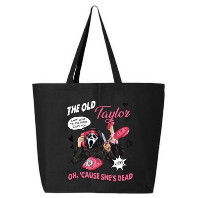 The Old TS Cant Come To The Phone Right Now Funny Halloween Ghostface 25L Jumbo Tote