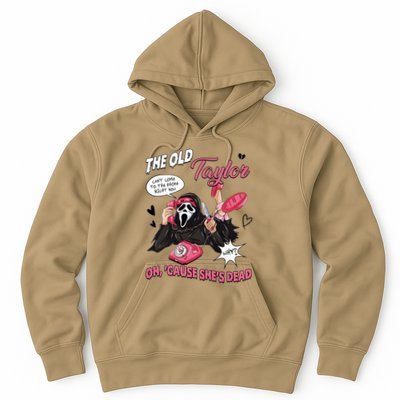 The Old TS Cant Come To The Phone Right Now Funny Halloween Ghostface Hoodie