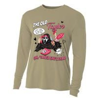 The Old TS Cant Come To The Phone Right Now Funny Halloween Ghostface Cooling Performance Long Sleeve Crew