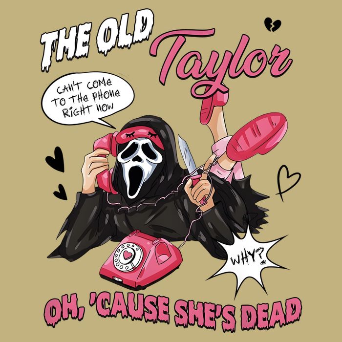 The Old TS Cant Come To The Phone Right Now Funny Halloween Ghostface Cooling Performance Long Sleeve Crew