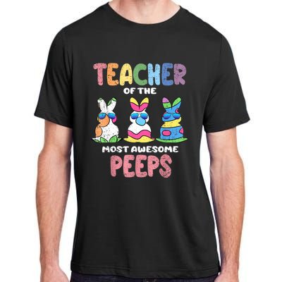 Teacher Of The Most Awesome Easter Bunny Spring Adult ChromaSoft Performance T-Shirt