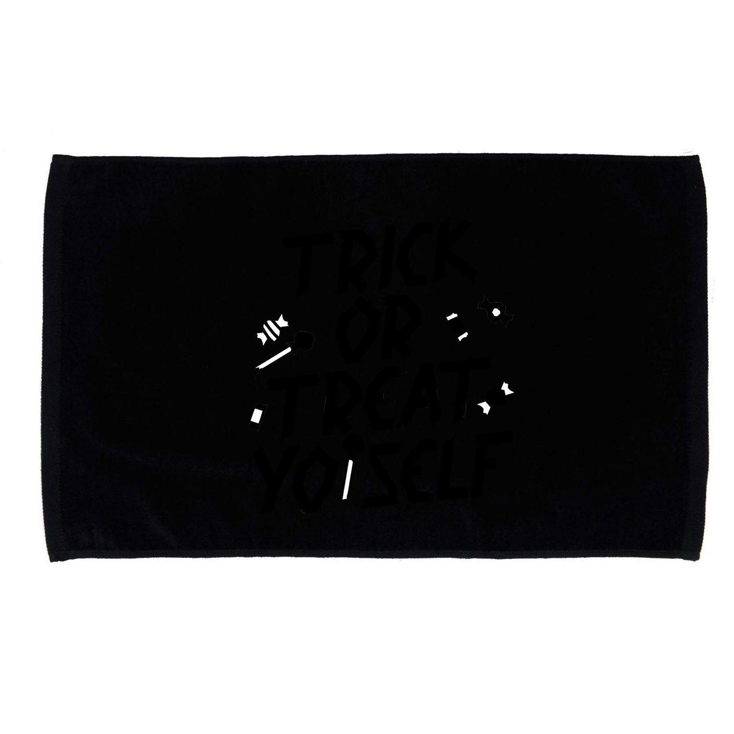 TRICK OR TREAT YO' SELF Microfiber Hand Towel