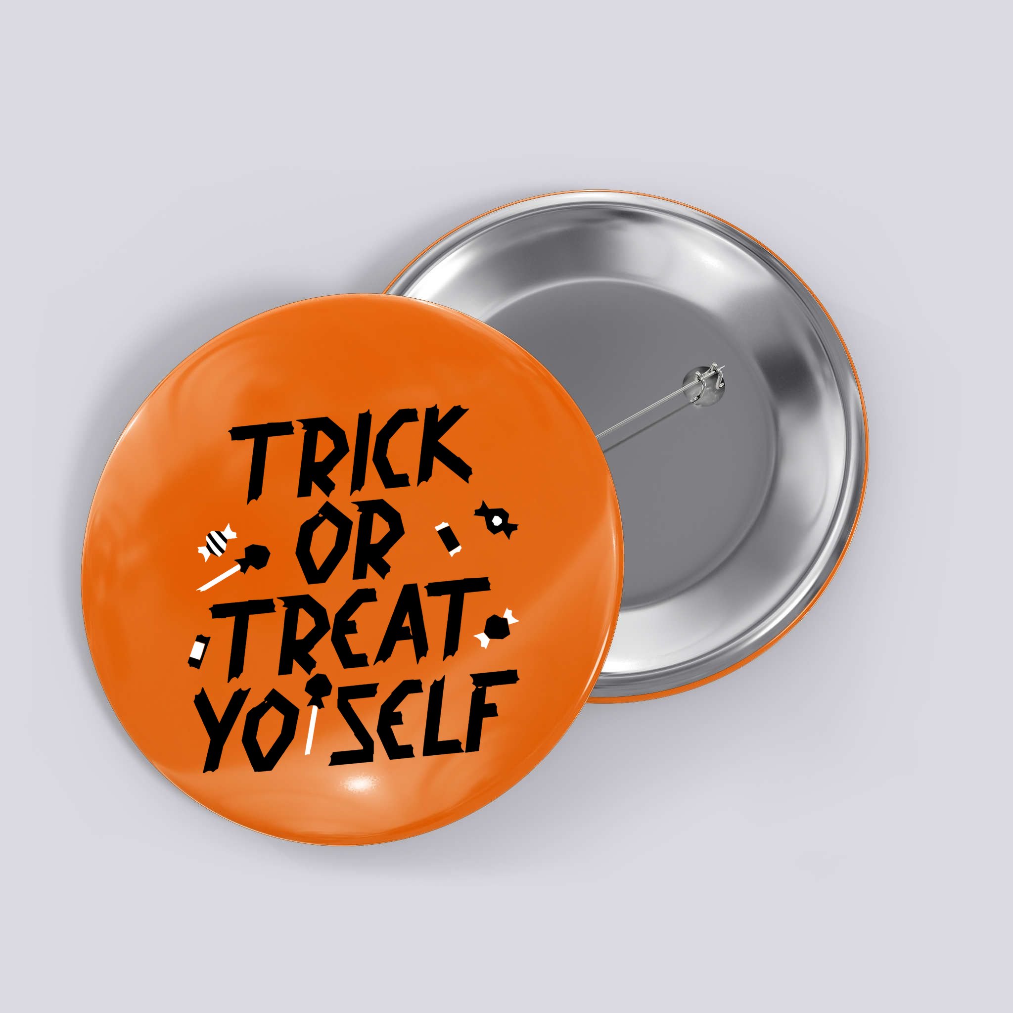 TRICK OR TREAT YO' SELF Button