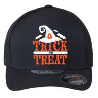 Trick Or Treat Halloween Witch Flexfit Unipanel Trucker Cap