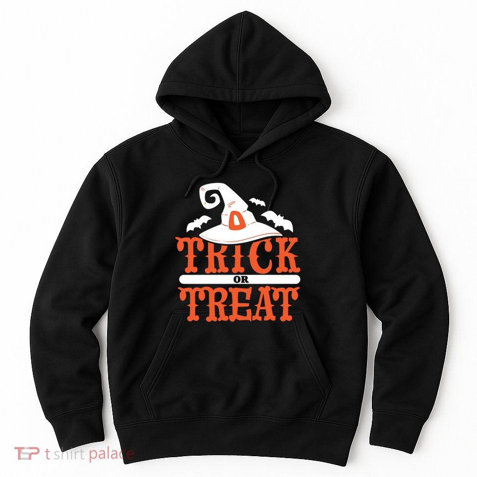 Trick Or Treat Halloween Witch Hoodie
