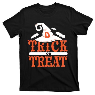 Trick Or Treat Halloween Witch T-Shirt