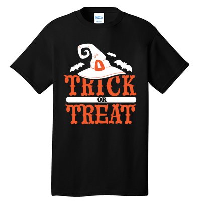 Trick Or Treat Halloween Witch Tall T-Shirt