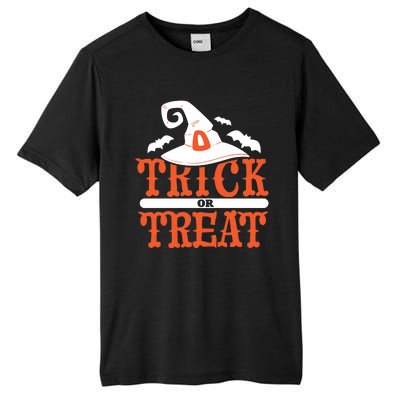 Trick Or Treat Halloween Witch Tall Fusion ChromaSoft Performance T-Shirt