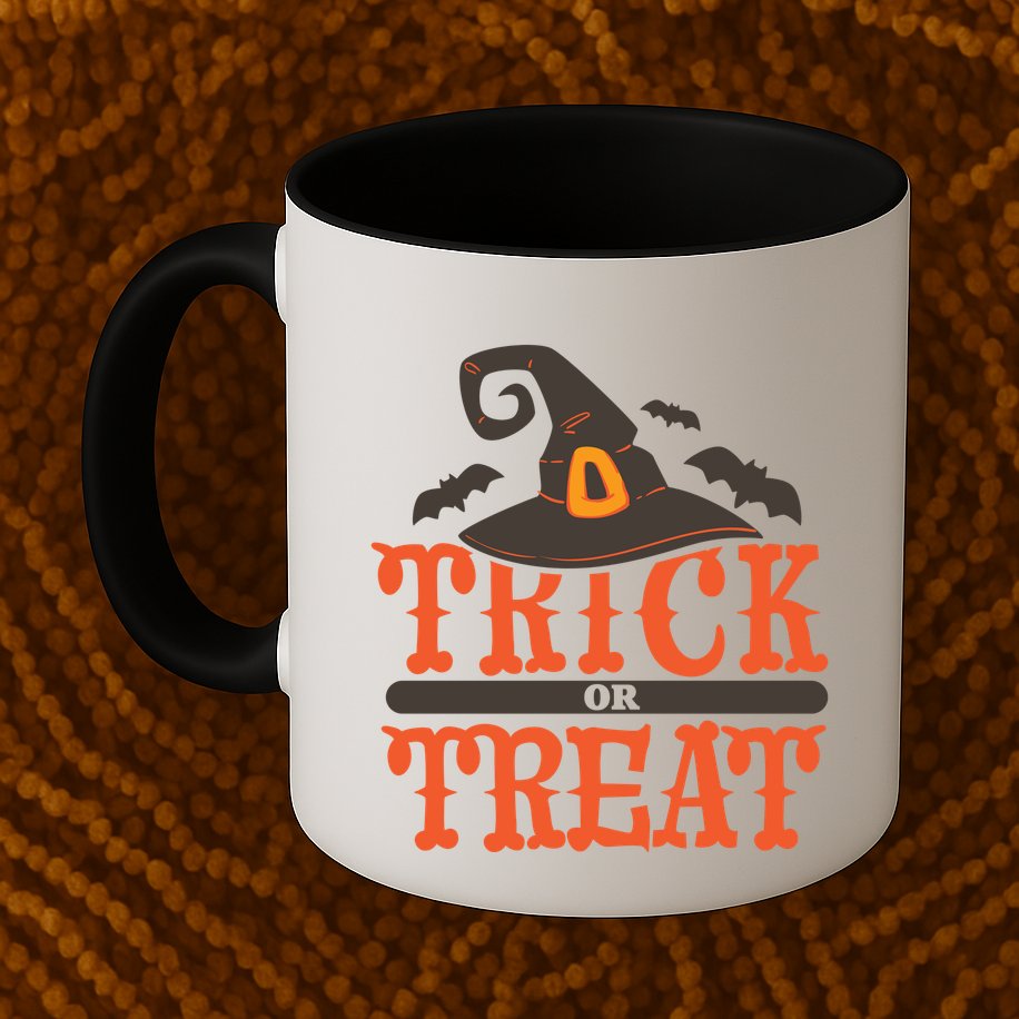 Trick Or Treat Halloween Witch Mug