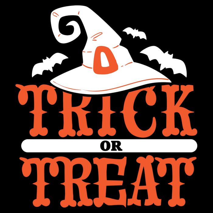 Trick Or Treat Halloween Witch Drawstring Bag