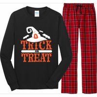 Trick Or Treat Halloween Witch Long Sleeve Pajama Set