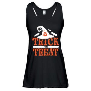 Trick Or Treat Halloween Witch Ladies Essential Flowy Tank