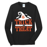 Trick Or Treat Halloween Witch Tall Long Sleeve T-Shirt