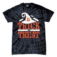 Trick Or Treat Halloween Witch Tie-Dye T-Shirt