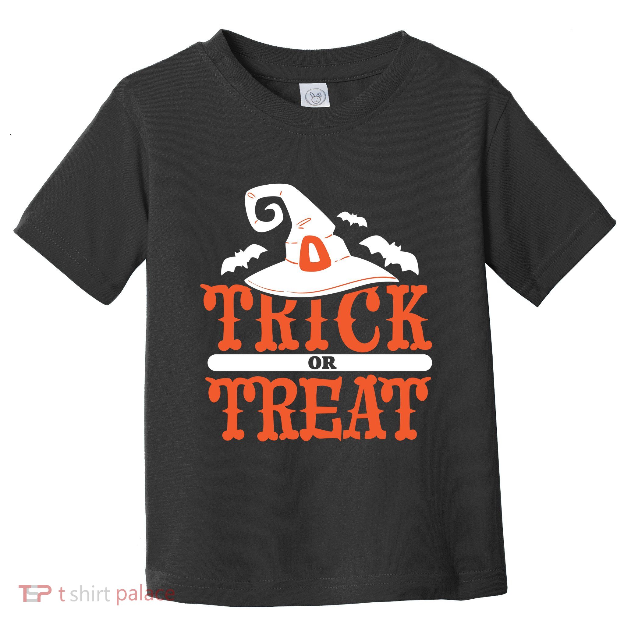 Trick Or Treat Halloween Witch Toddler T-Shirt